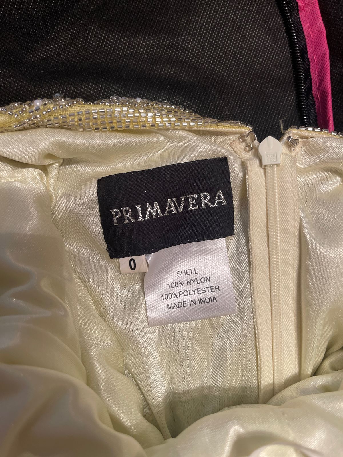 Primavera Size 0 Prom Yellow Floor Length Maxi on Queenly