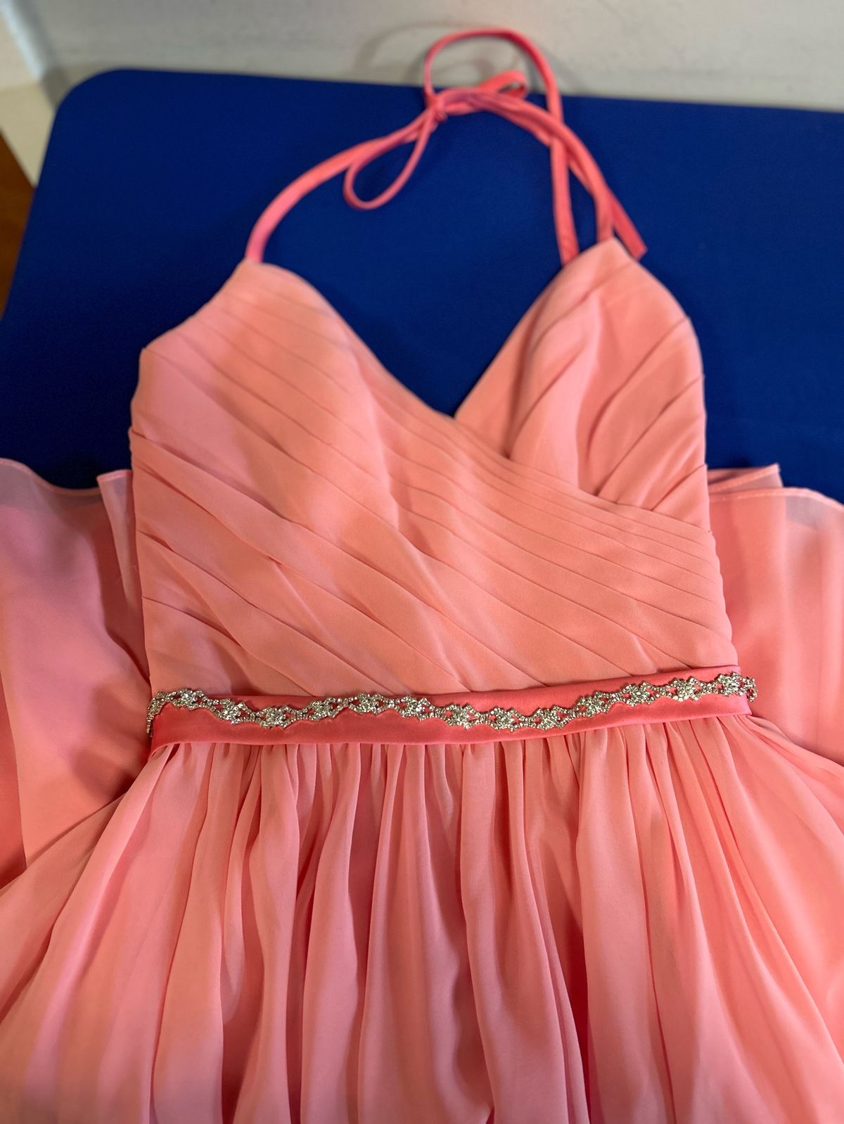 Allure Size 2 Prom Pink A-line Dress on Queenly
