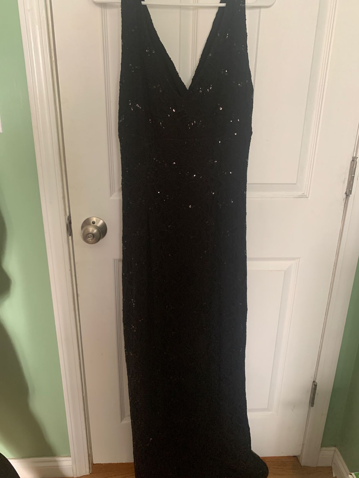Ralph Lauren Plus Size 16 Prom Black Mermaid Dress on Queenly