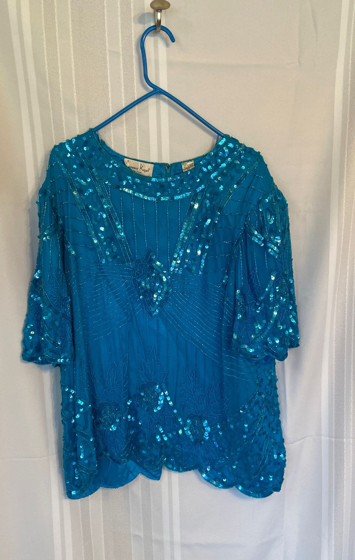 Size 2X Turquoise Blue Floor Length Maxi on Queenly