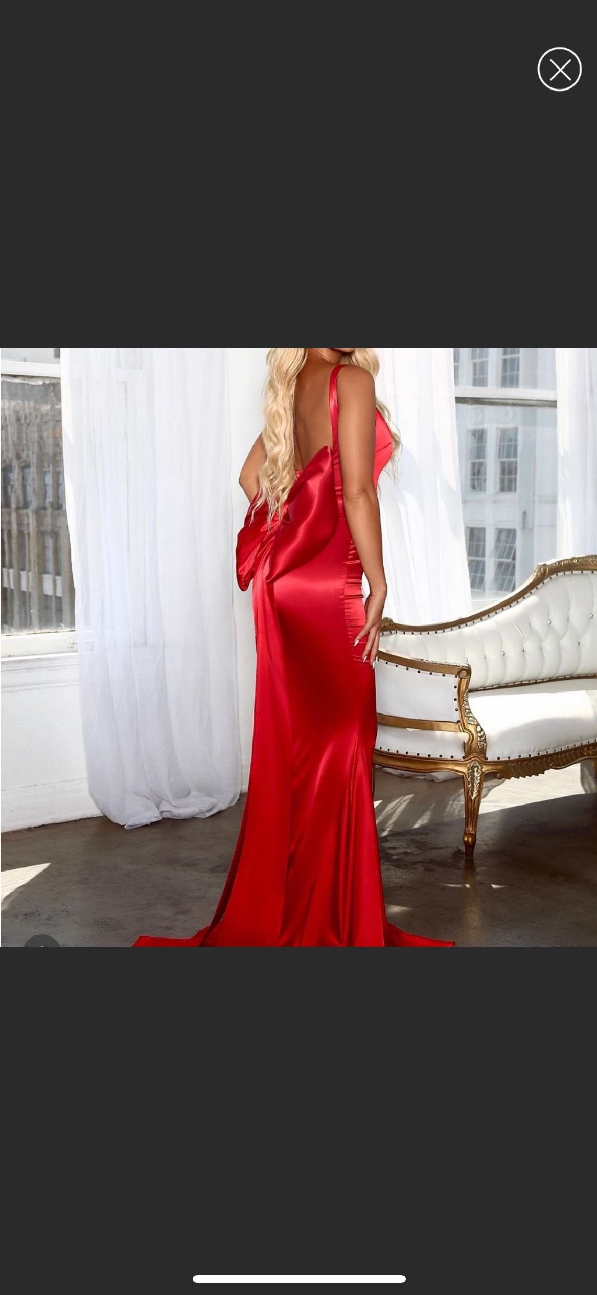 Moda Glam Size 2 Prom Red Mermaid Dress on Queenly