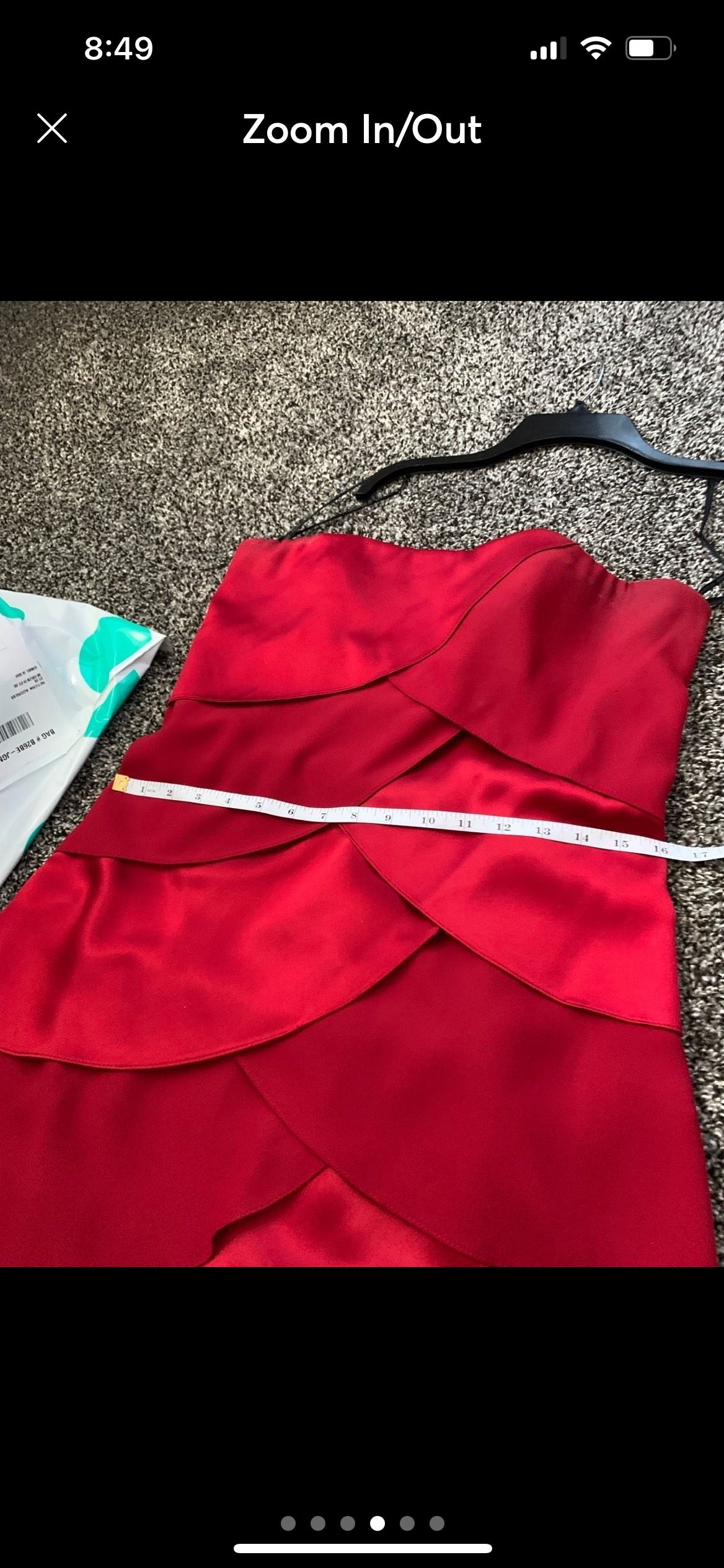 Size 10 Red Cocktail Dress on Queenly