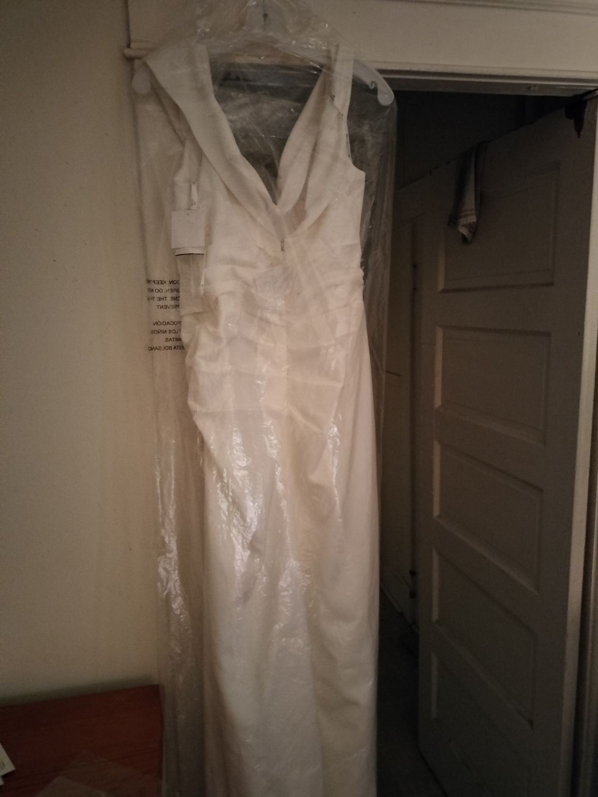 Size 14 White Floor Length Maxi on Queenly