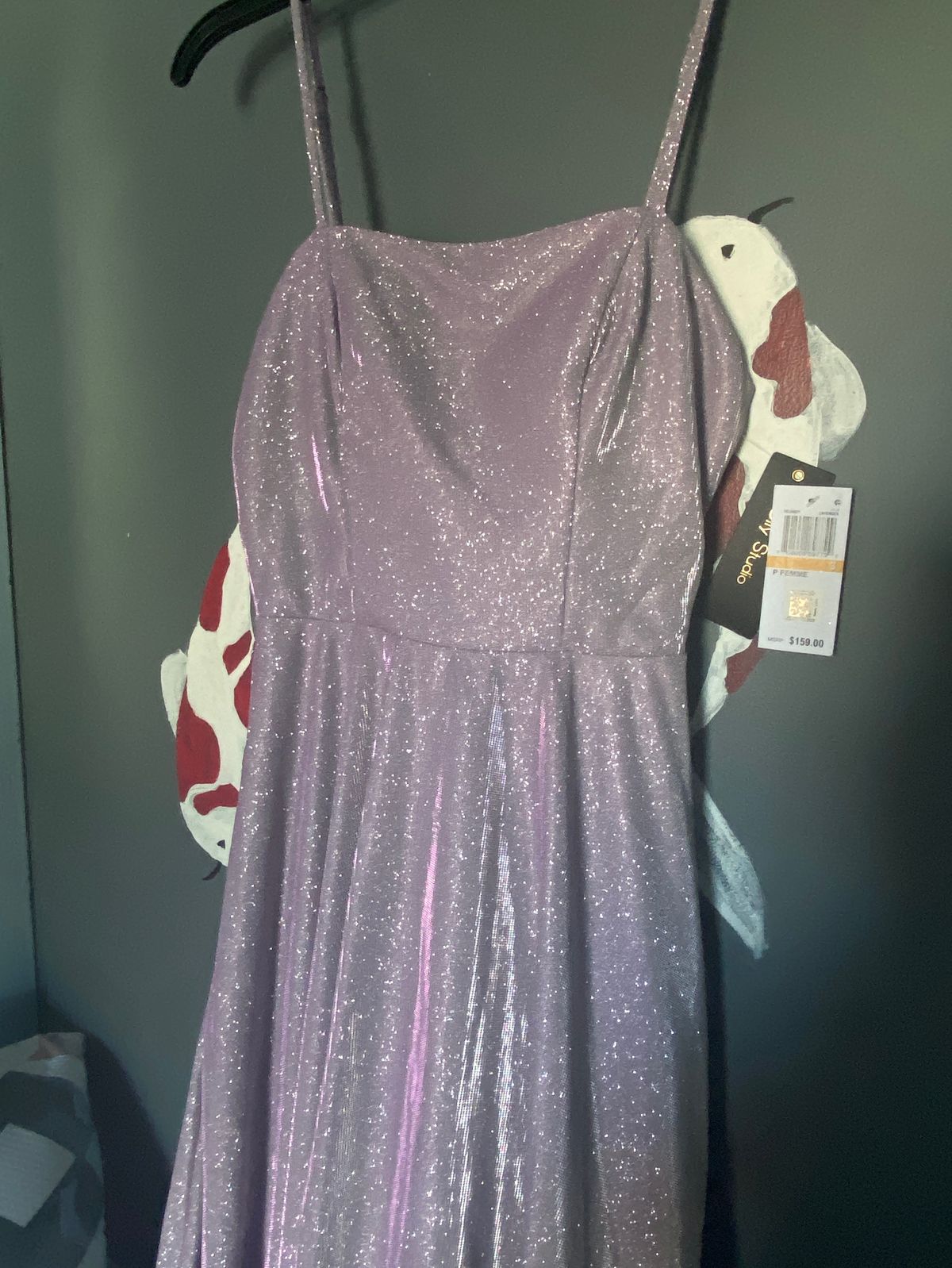 Macy's Size S Purple A-line Dress on Queenly