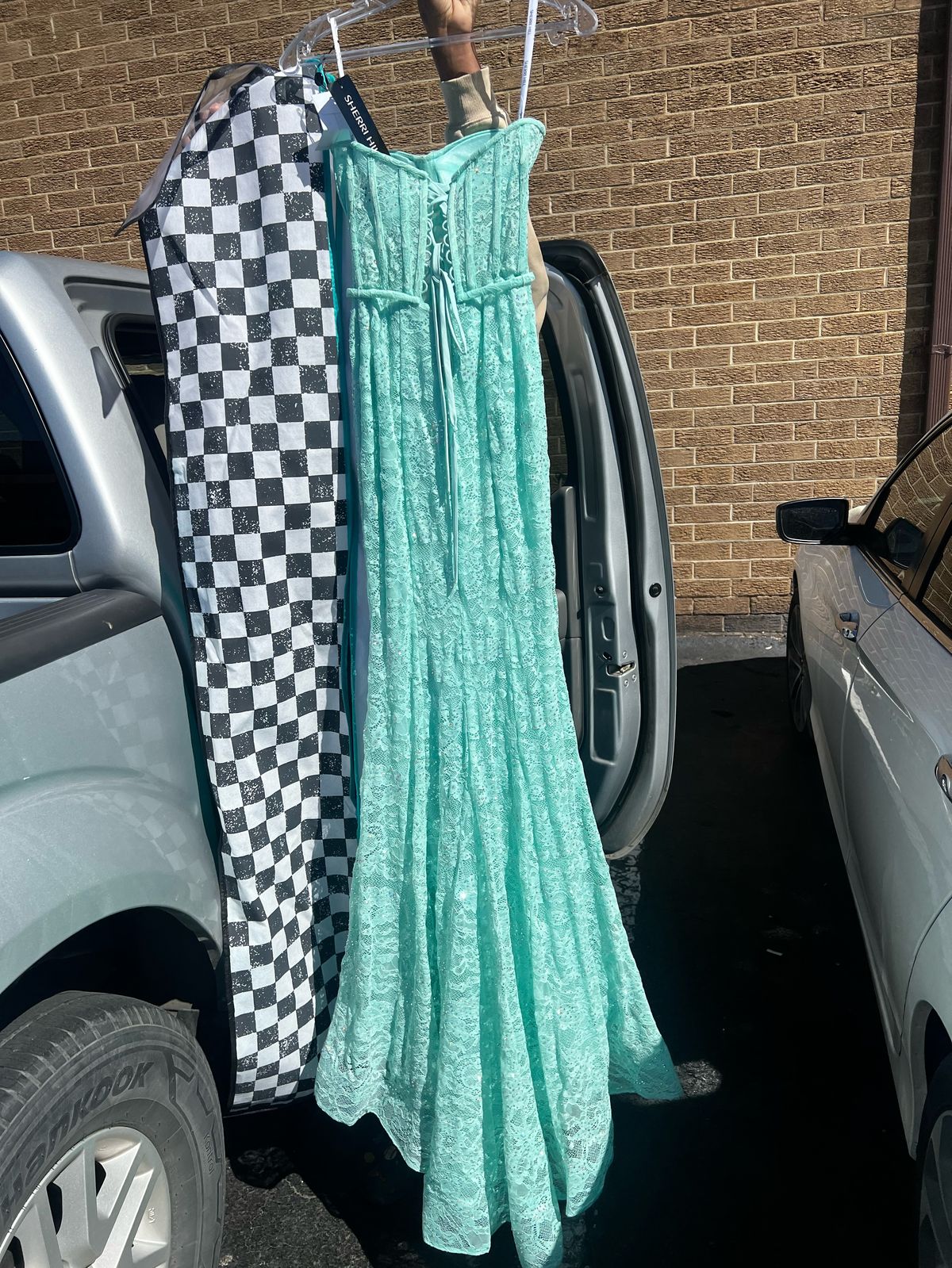 Size 2 Turquoise Blue Mermaid Dress on Queenly