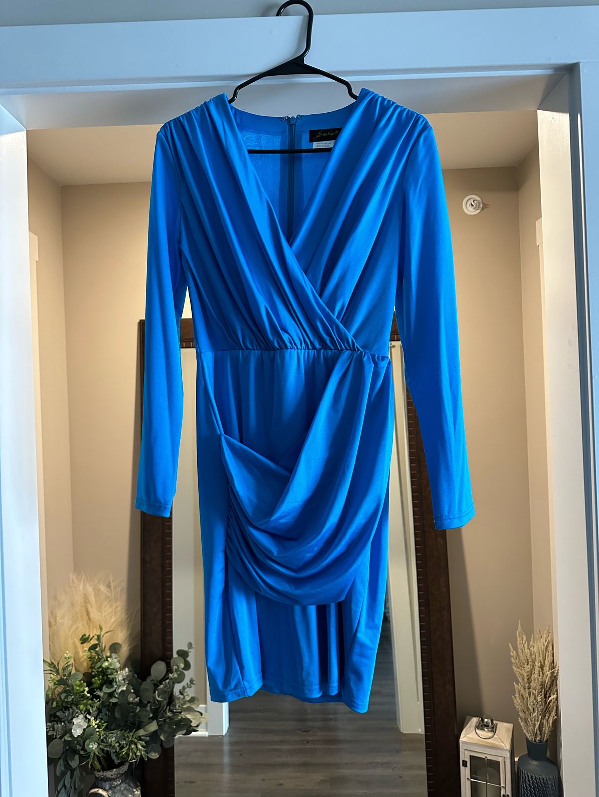 Johnathan Kayne Size 4 Homecoming Blue Cocktail Dress on Queenly