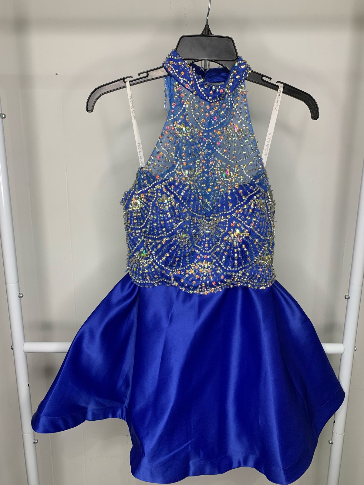 Rachel Allan Size 2 Prom Royal Blue Cocktail Dress on Queenly