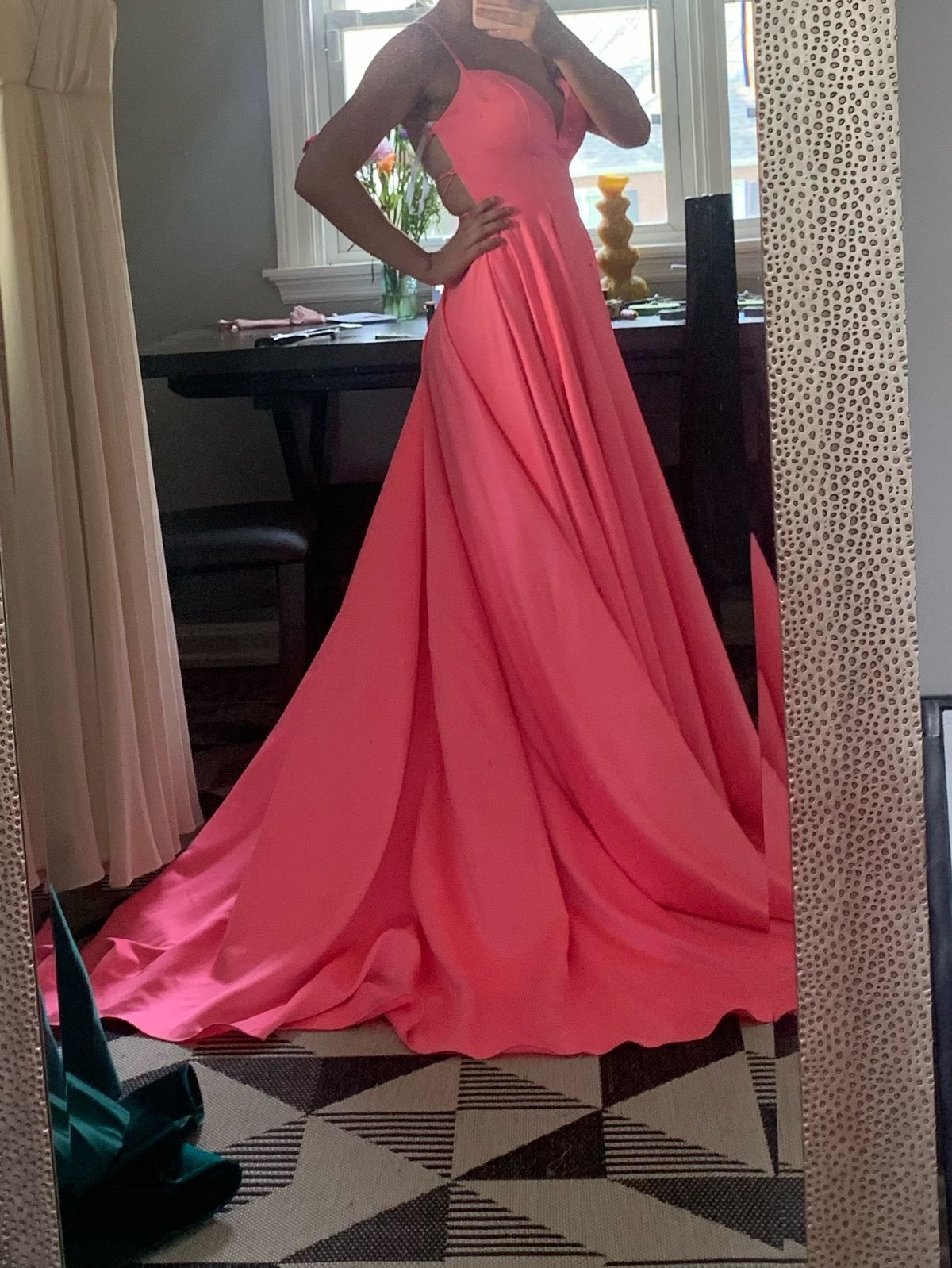 Sherri Hill Size 2 Prom Hot Pink A-line Dress on Queenly