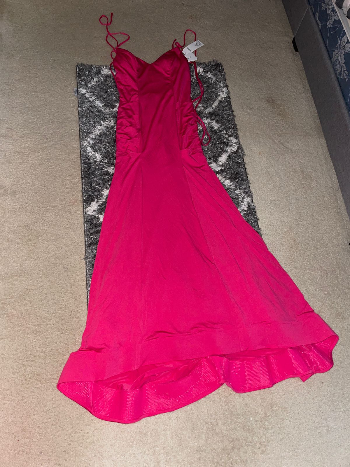 Size 2 Hot Pink Mermaid Dress on Queenly