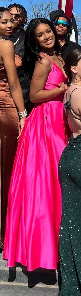 Blondie Nites Size 2 Prom Pink Ball Gown on Queenly