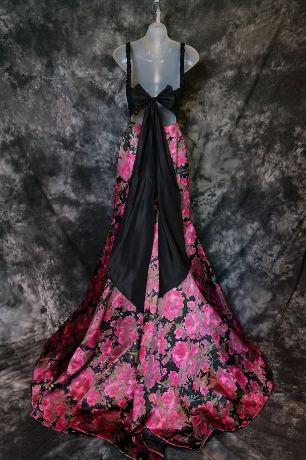 Sherri Hill Size 4 Prom Lace Multicolor Mermaid Dress on Queenly