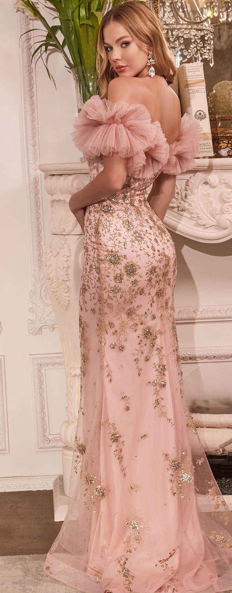 Cinderella Divine Size 10 Wedding Guest Pink Mermaid Dress on Queenly