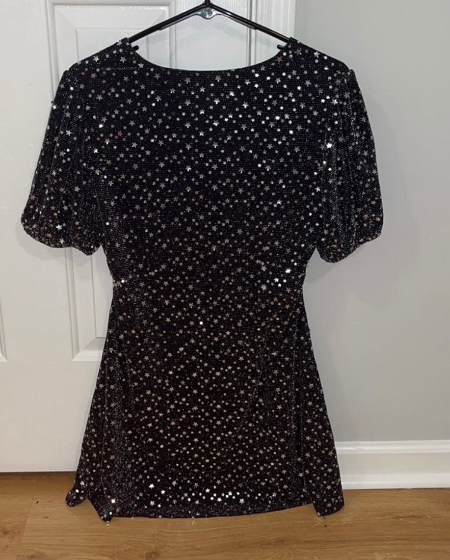 Altard state Size S Pageant Black A-line Dress on Queenly