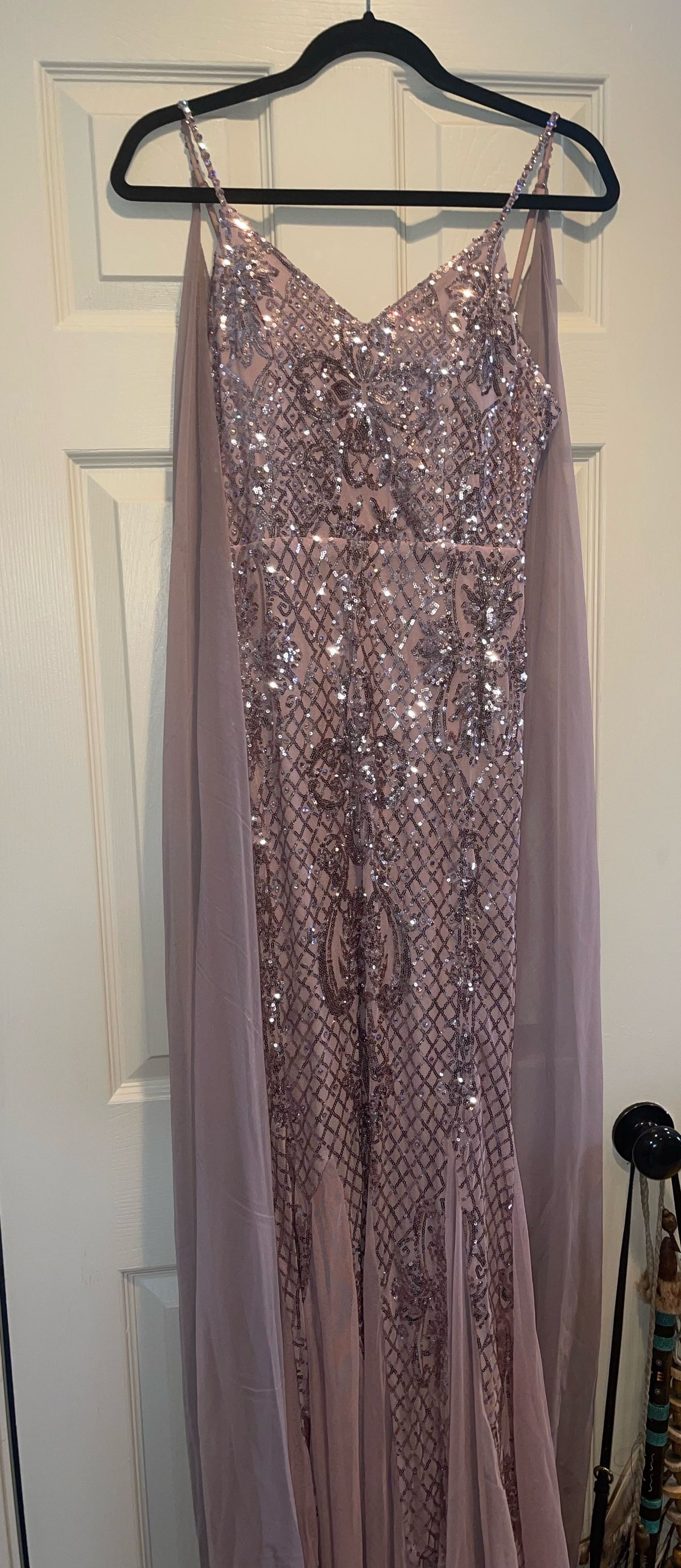 Windsor Size 0 Purple Mermaid Dress on Queenly