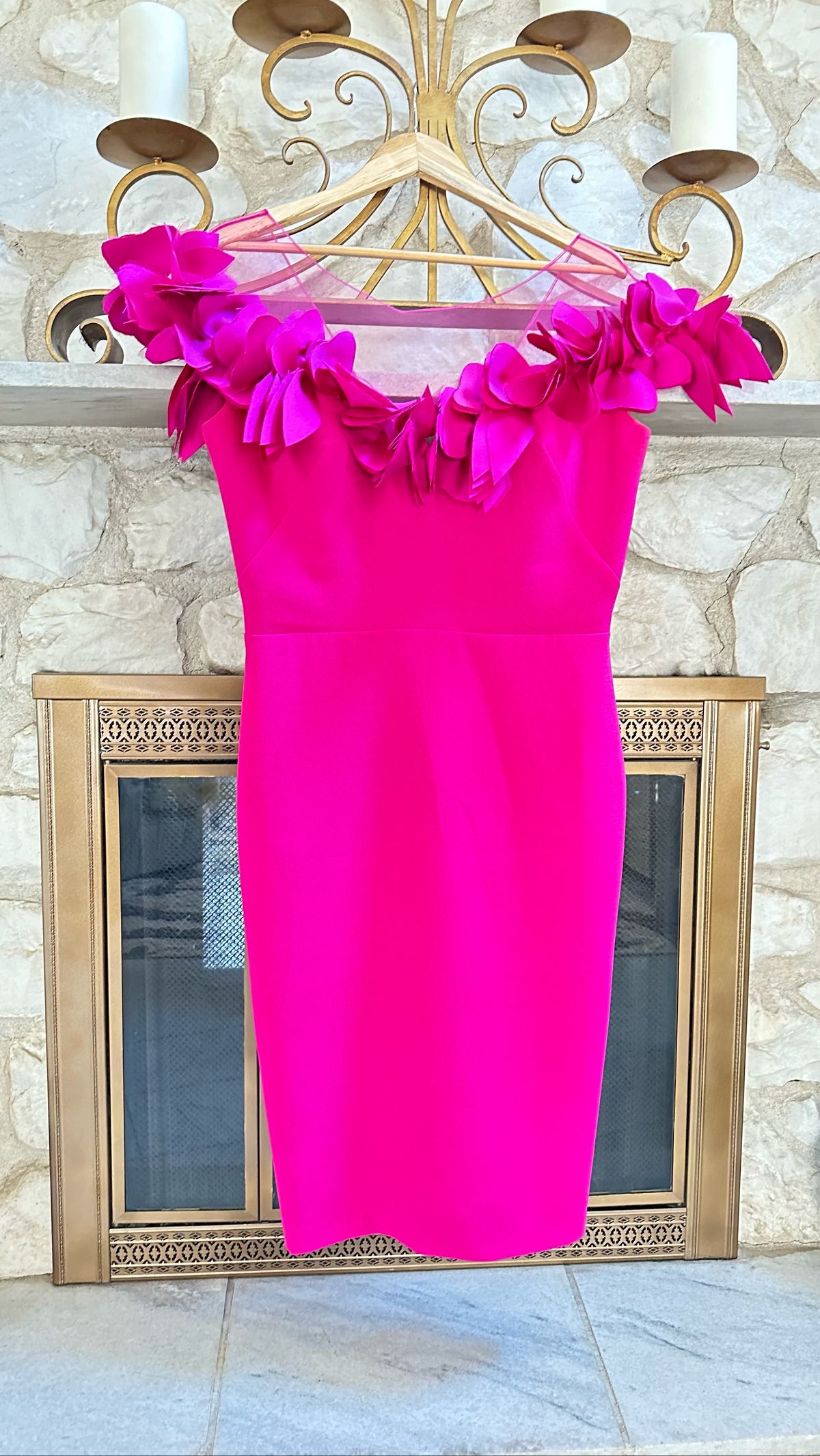 Aida Size 14 Wedding Guest Pink Cocktail Dress on Queenly