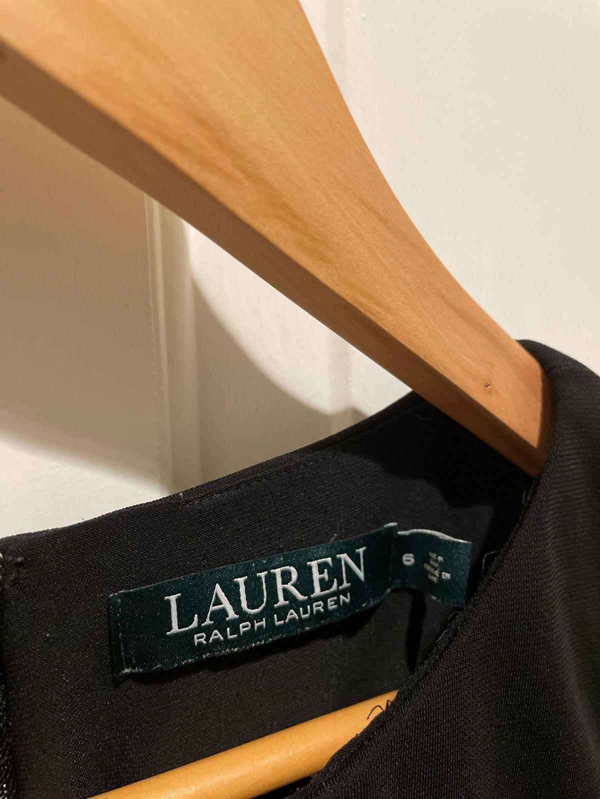 Ralph Lauren Size 6 Prom Black Floor Length Maxi on Queenly