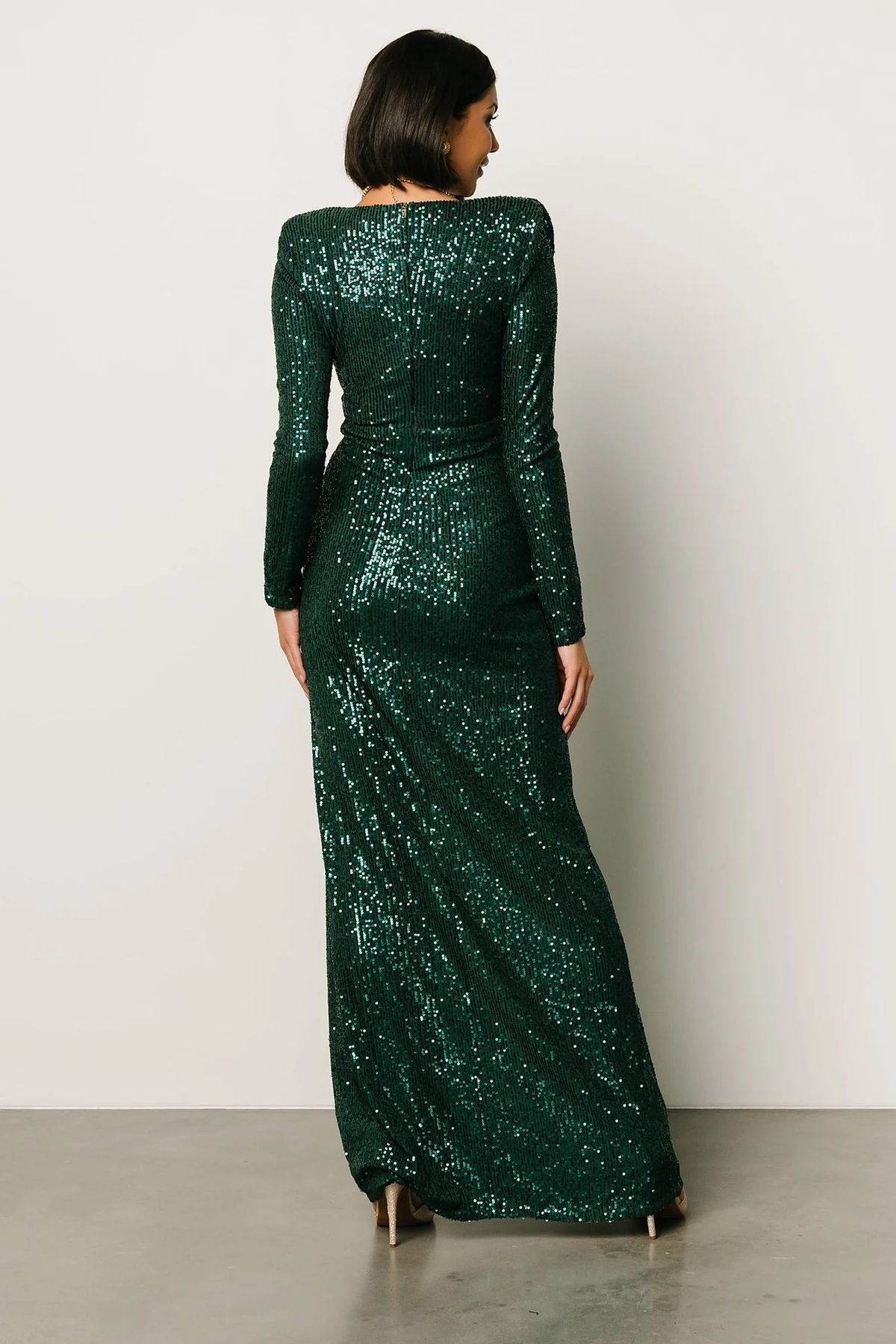 Size S Prom Green Floor Length Maxi on Queenly