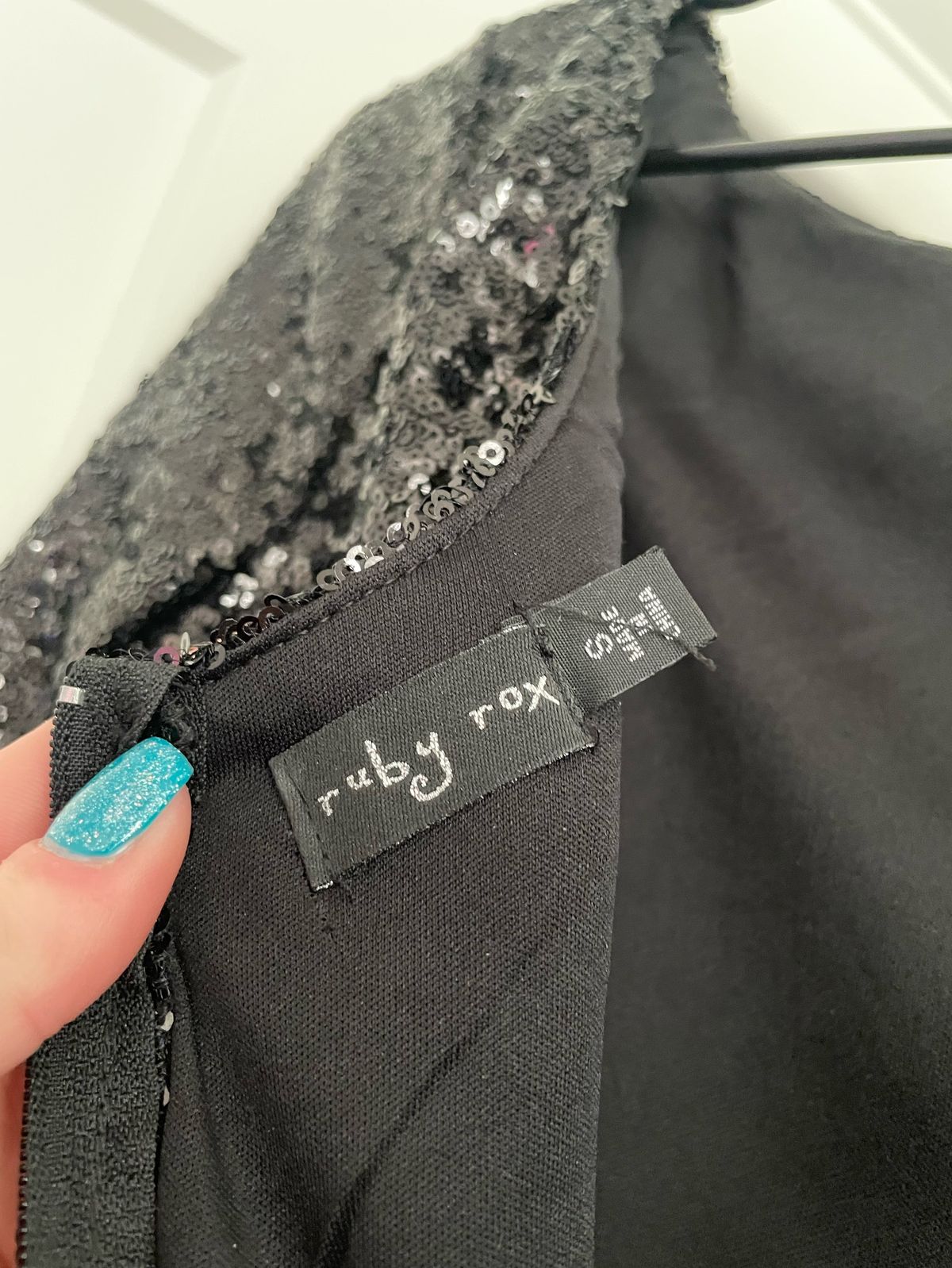 ruby rox Size S Homecoming Black Cocktail Dress on Queenly