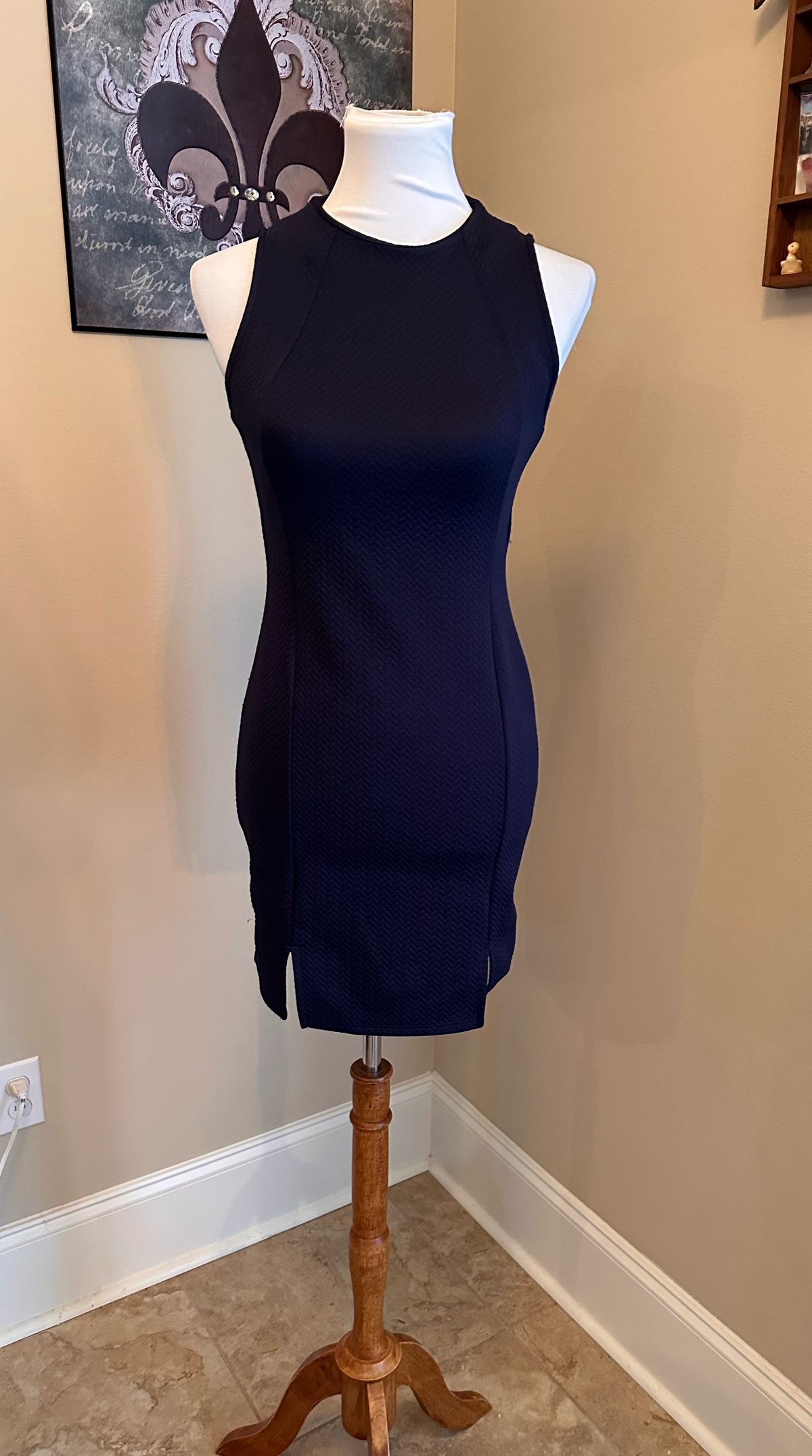 Size S Homecoming Navy Blue Cocktail Dress on Queenly