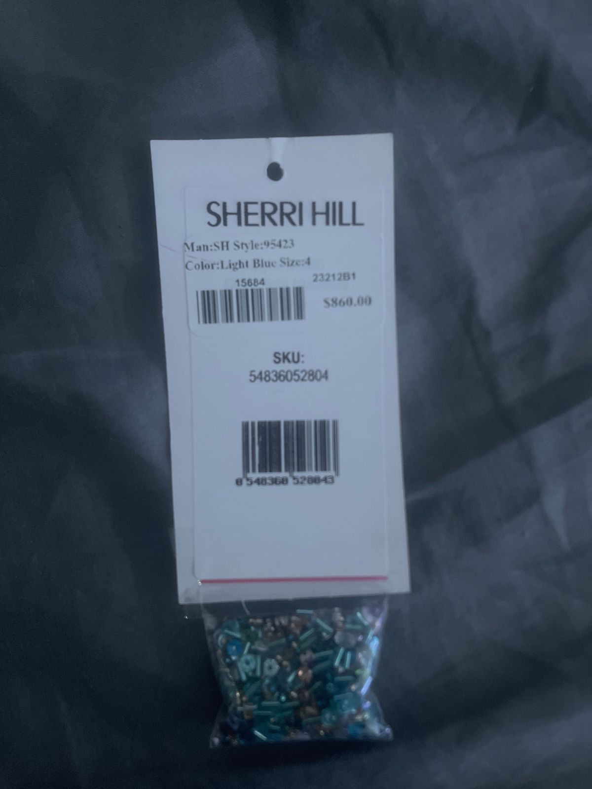 Sherri Hill Size 4 Prom Multicolor Side Slit Dress on Queenly