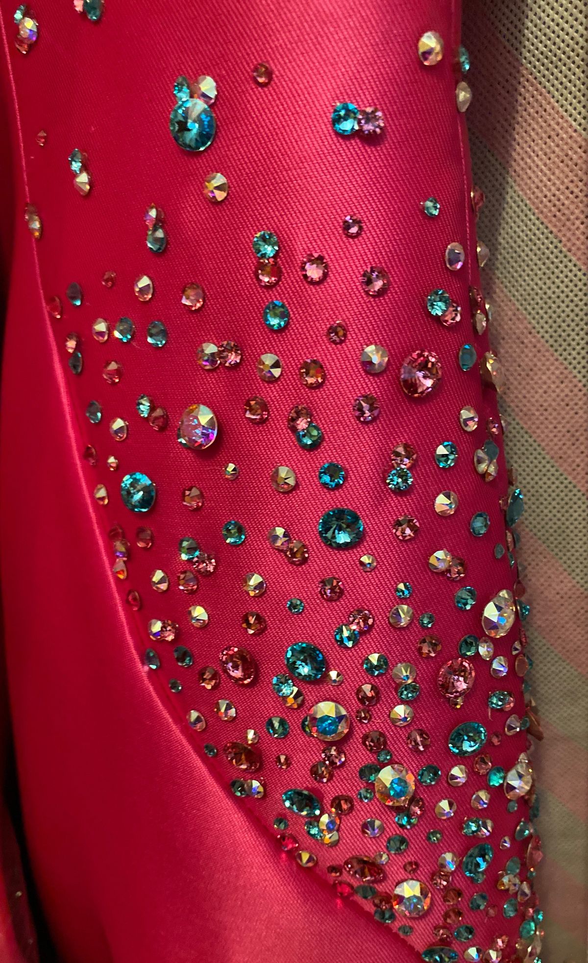 Jovani Size 2 Prom Sequined Hot Pink Mermaid Dress on Queenly