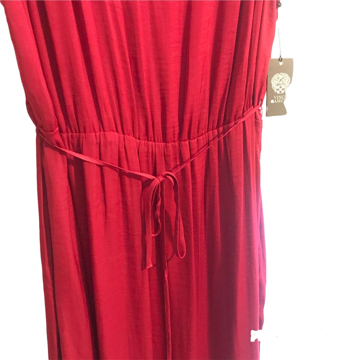 Vince Camuto Plus Size 22 Red Side Slit Dress on Queenly