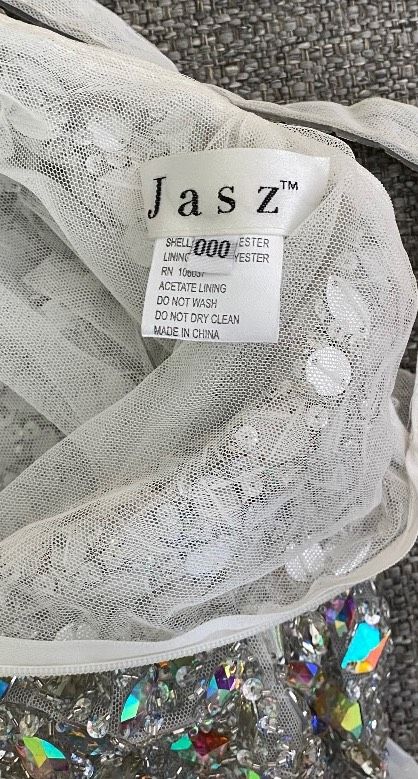Jasz Couture Size 00 Prom Silver Floor Length Maxi on Queenly
