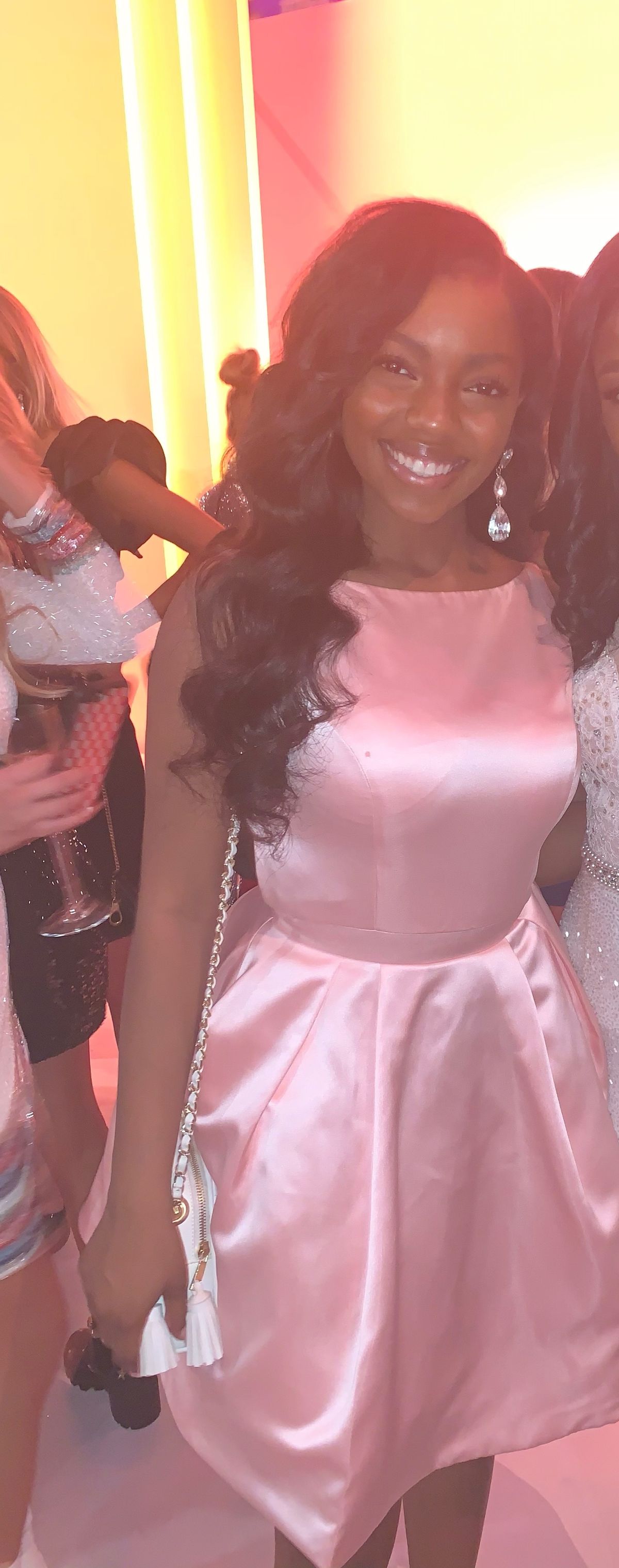 Sherri Hill Size 4 Homecoming Satin Light Pink Cocktail Dress on Queenly