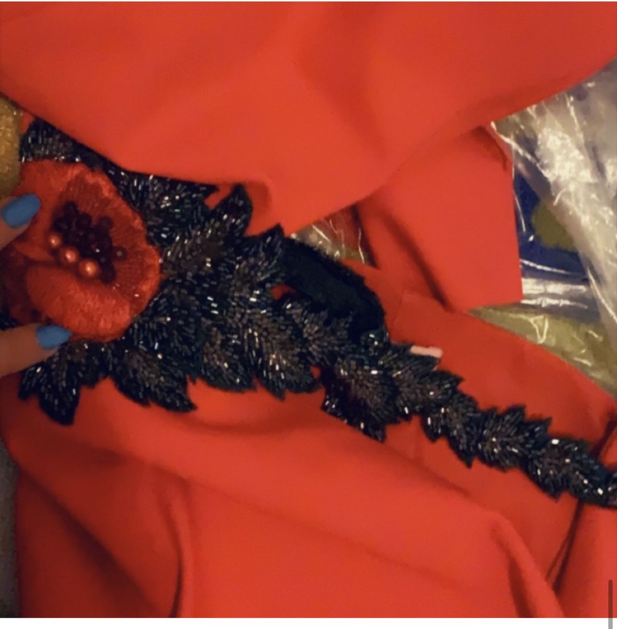 Tarik Ediz Size 4 Prom Red Mermaid Dress on Queenly