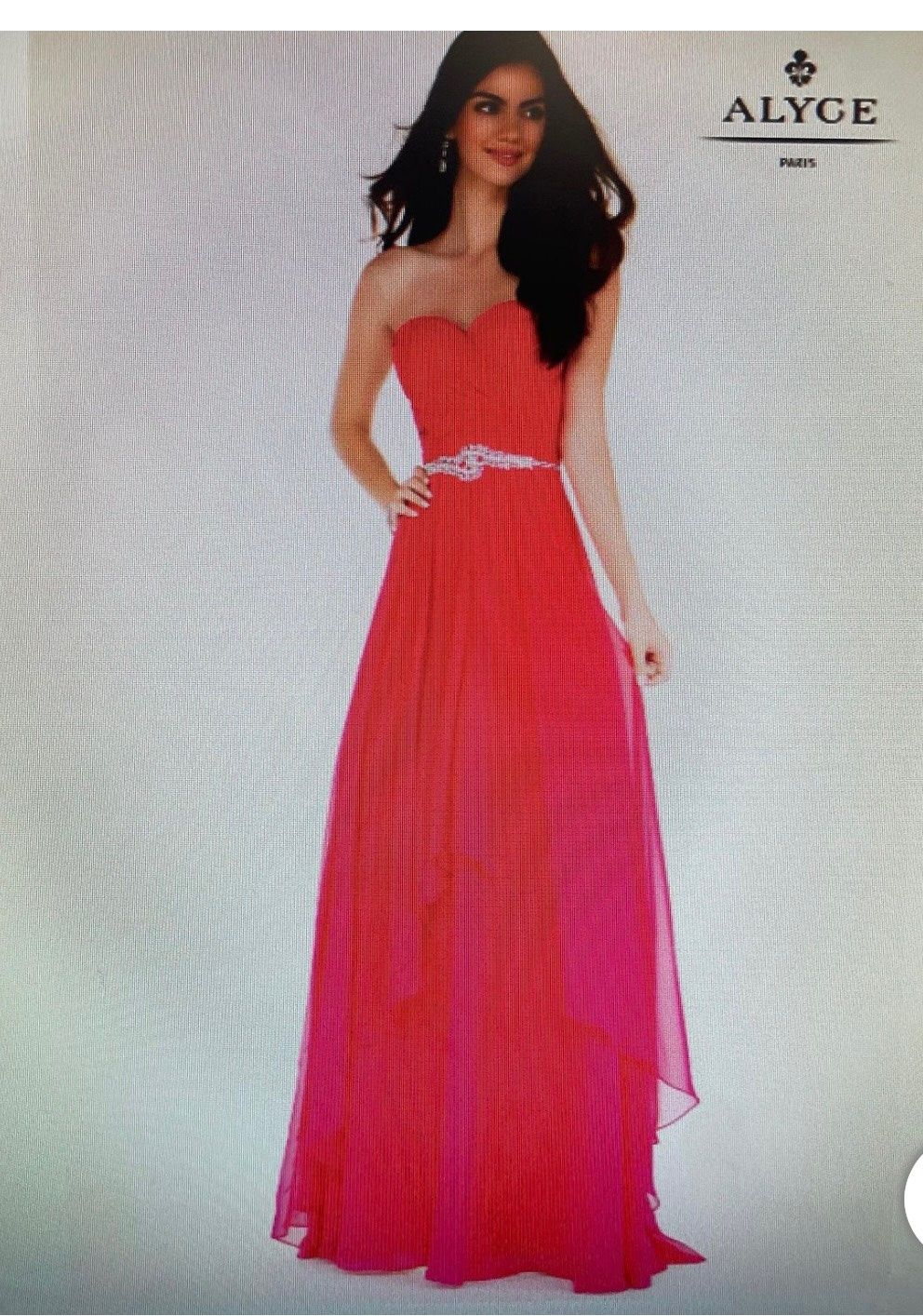 Alyce Paris Size 0 Prom Red Floor Length Maxi on Queenly