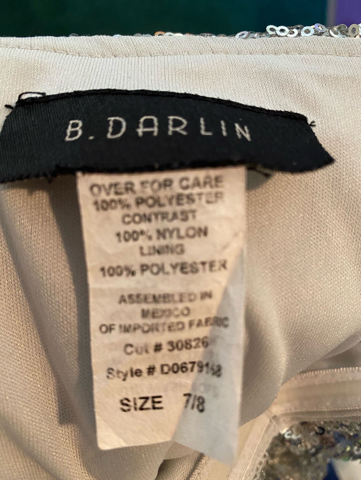 B. Darlin Size 8 Black A-line Dress on Queenly