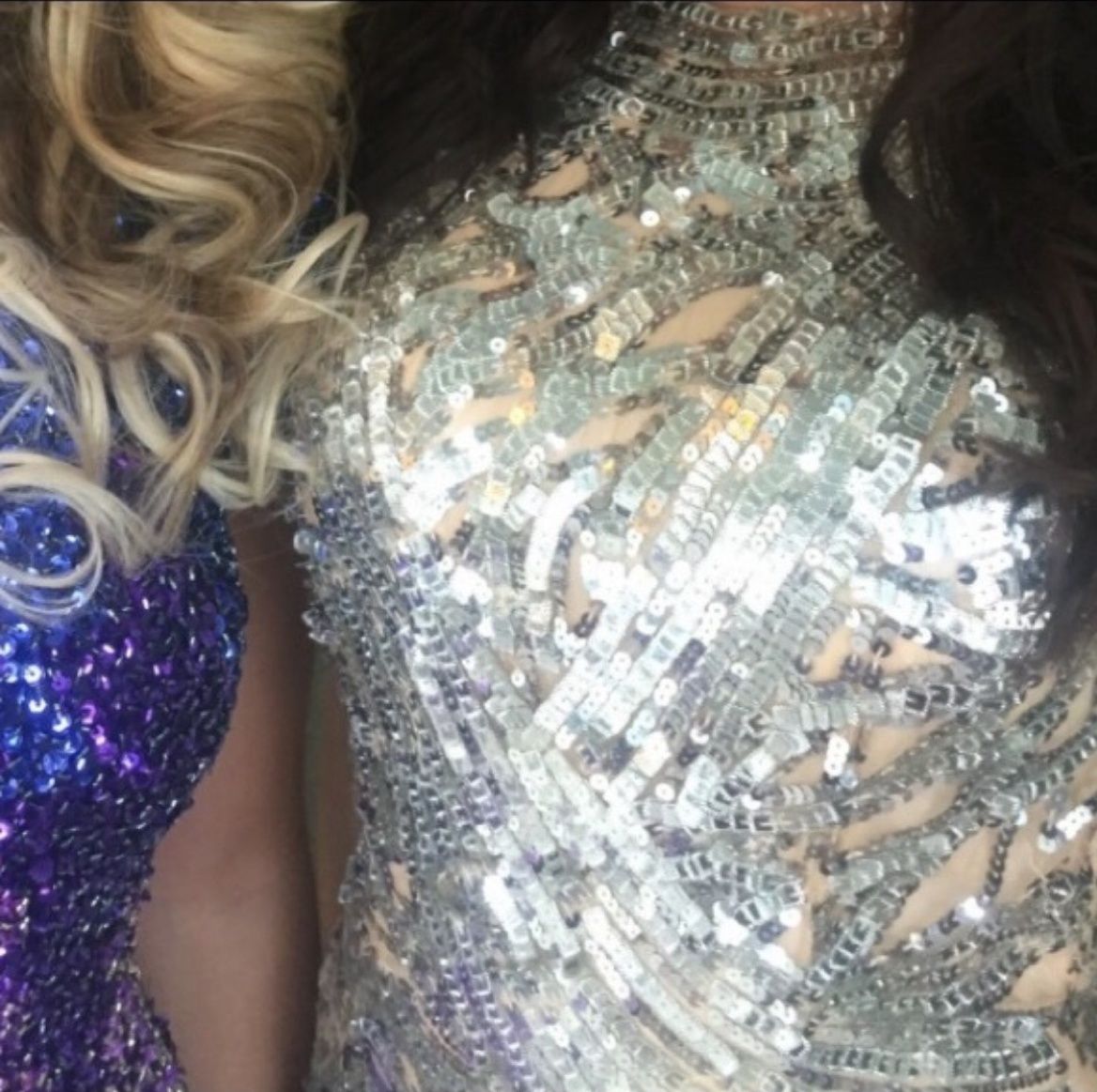 Mac Duggal Size 2 Prom Silver Cocktail Dress on Queenly