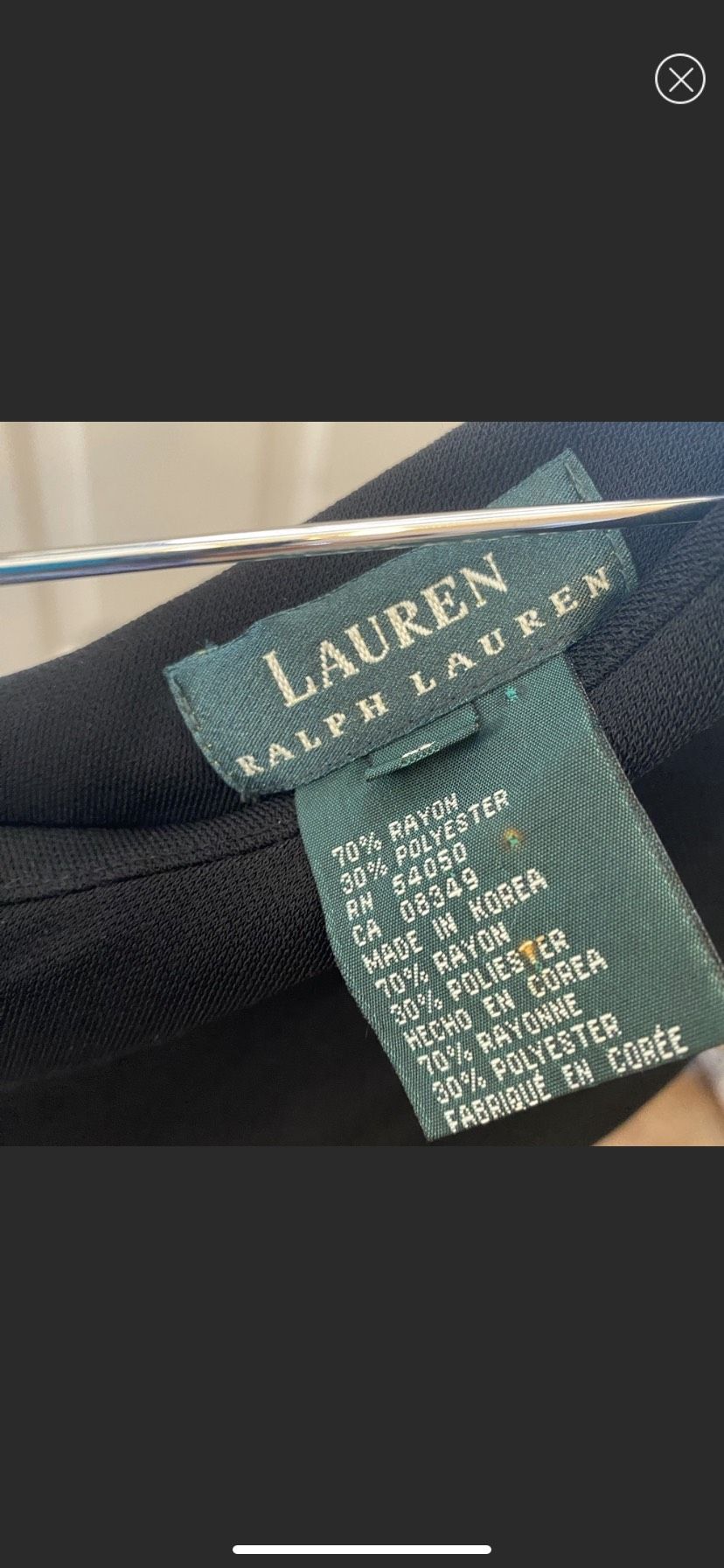 Ralph Lauren Size S Prom One Shoulder Black Floor Length Maxi on Queenly