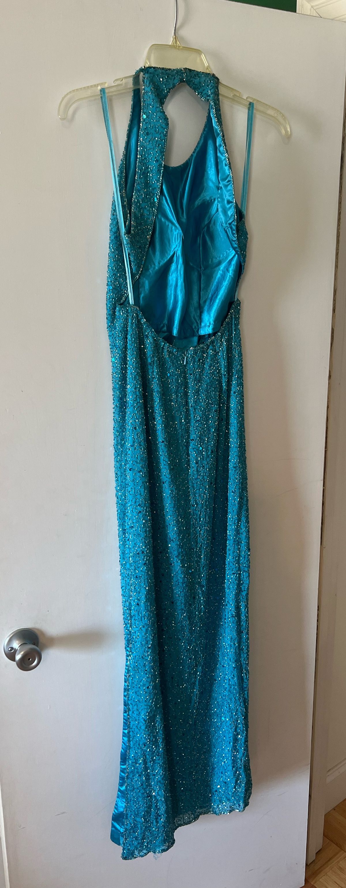 Scala Size S Prom Blue Floor Length Maxi on Queenly