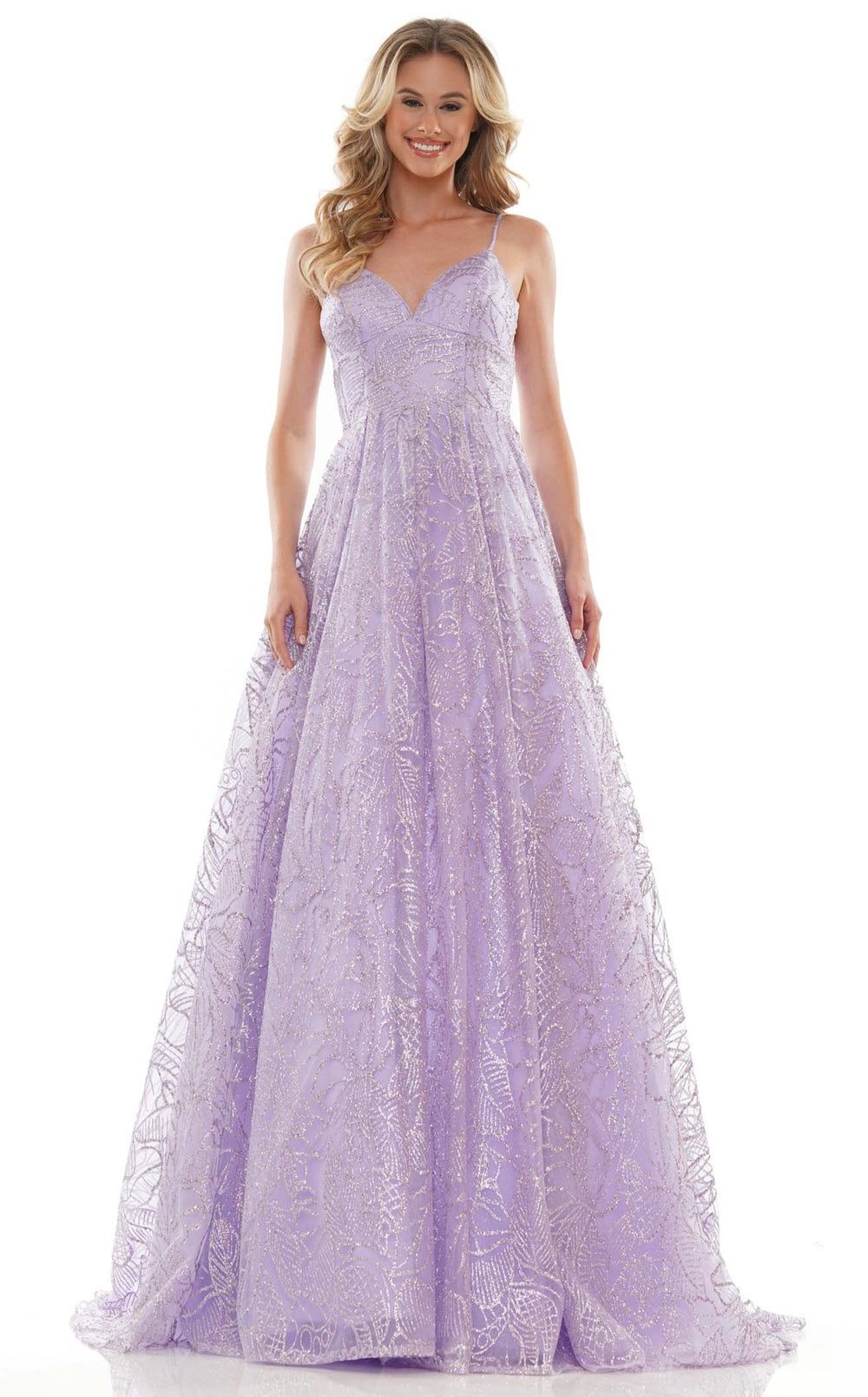 Style GEORGIA_LILAC12_BC218 Colors Size 12 Prom Purple Ball Gown on Queenly