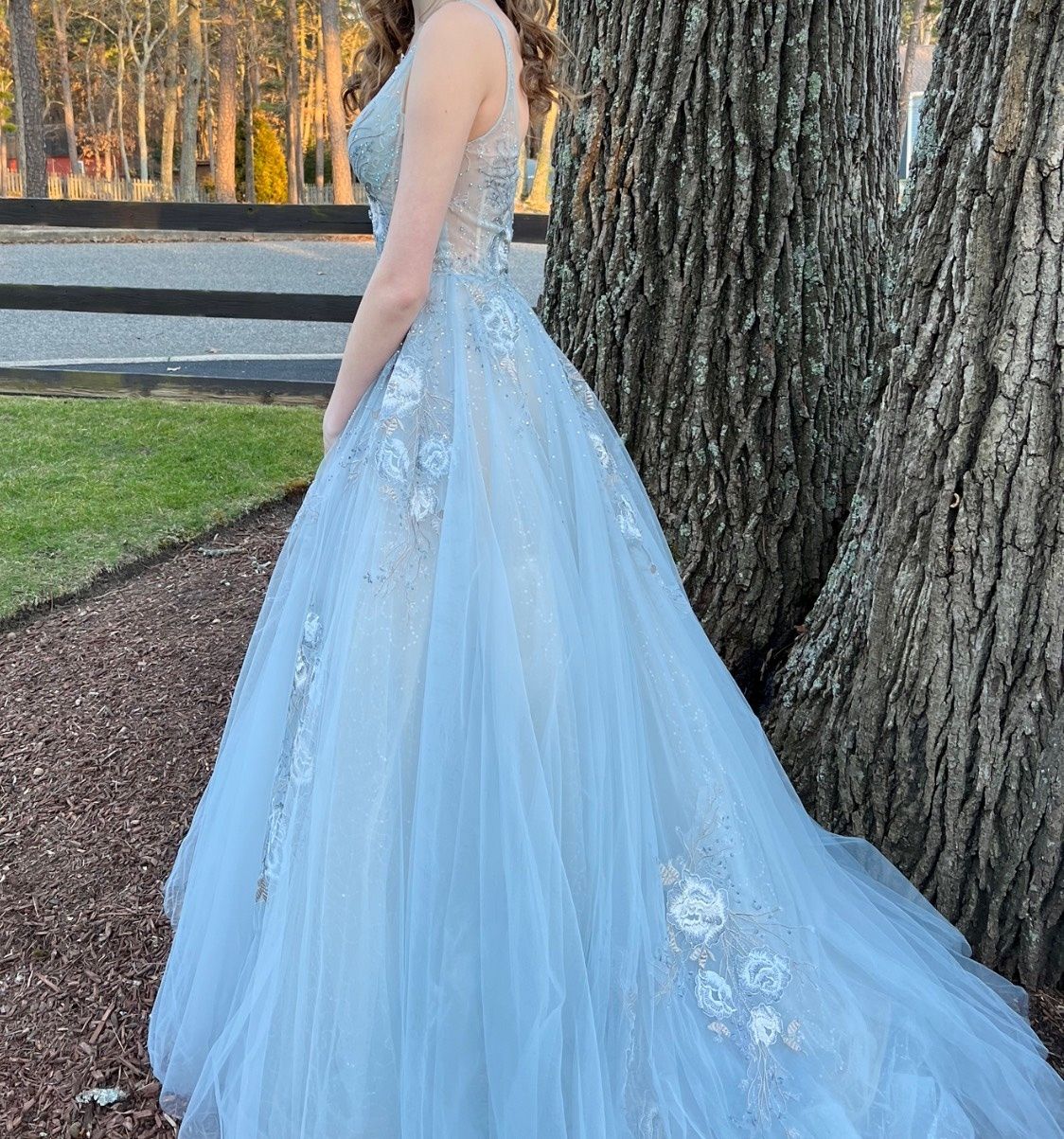 Andrea & Leo Couture Size 2 Prom Multicolor Ball Gown on Queenly