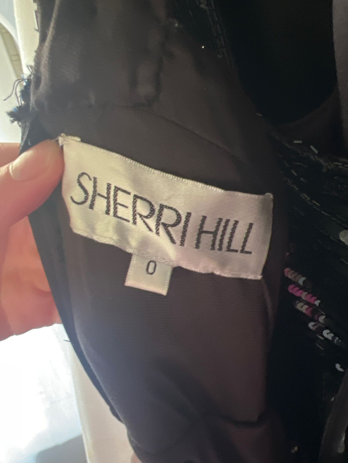 Sherri Hill Size 0 Black Formal Jumpsuit on Queenly