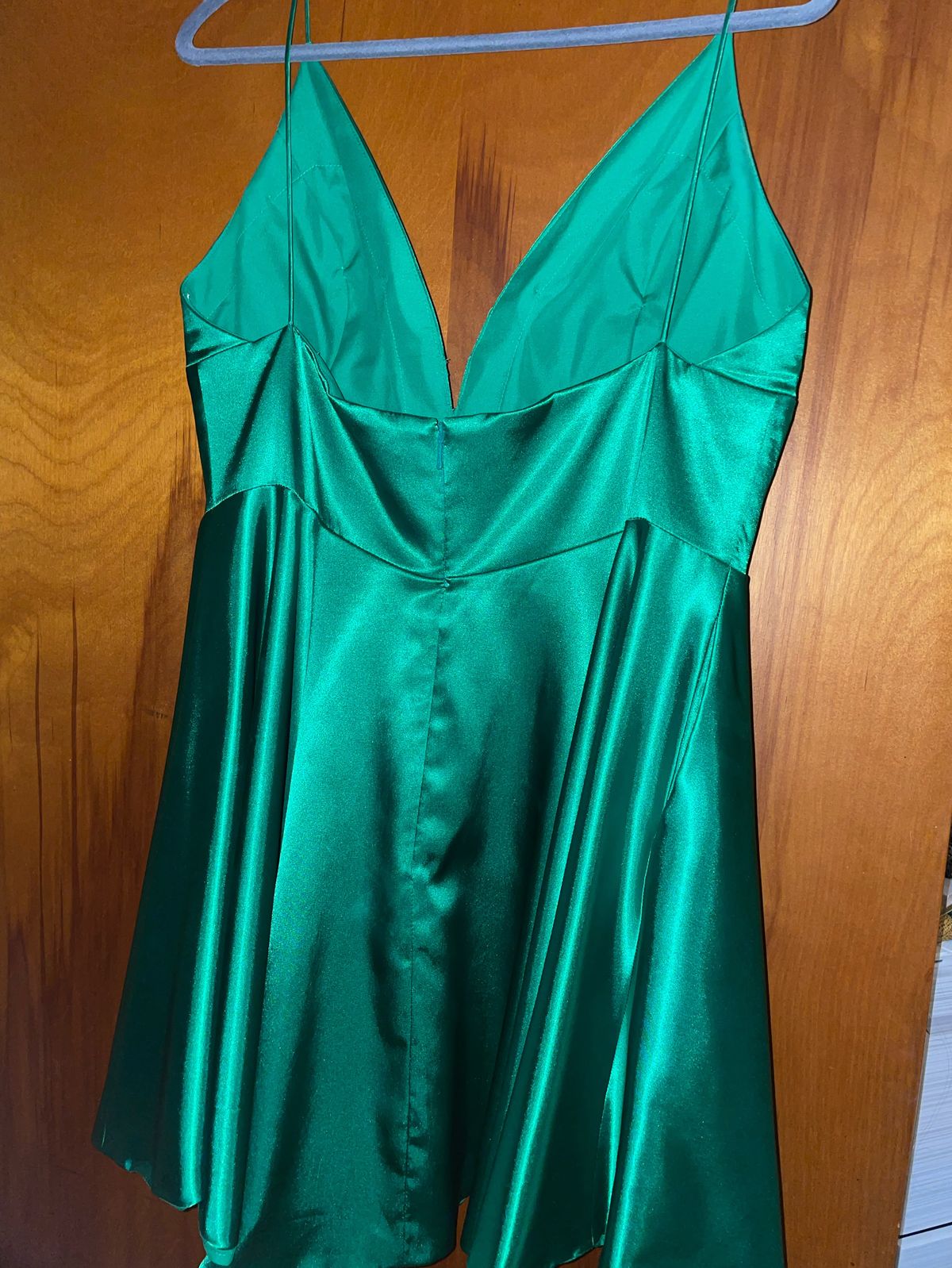 Sherri Hill Plus Size 18 Prom Green A-line Dress on Queenly