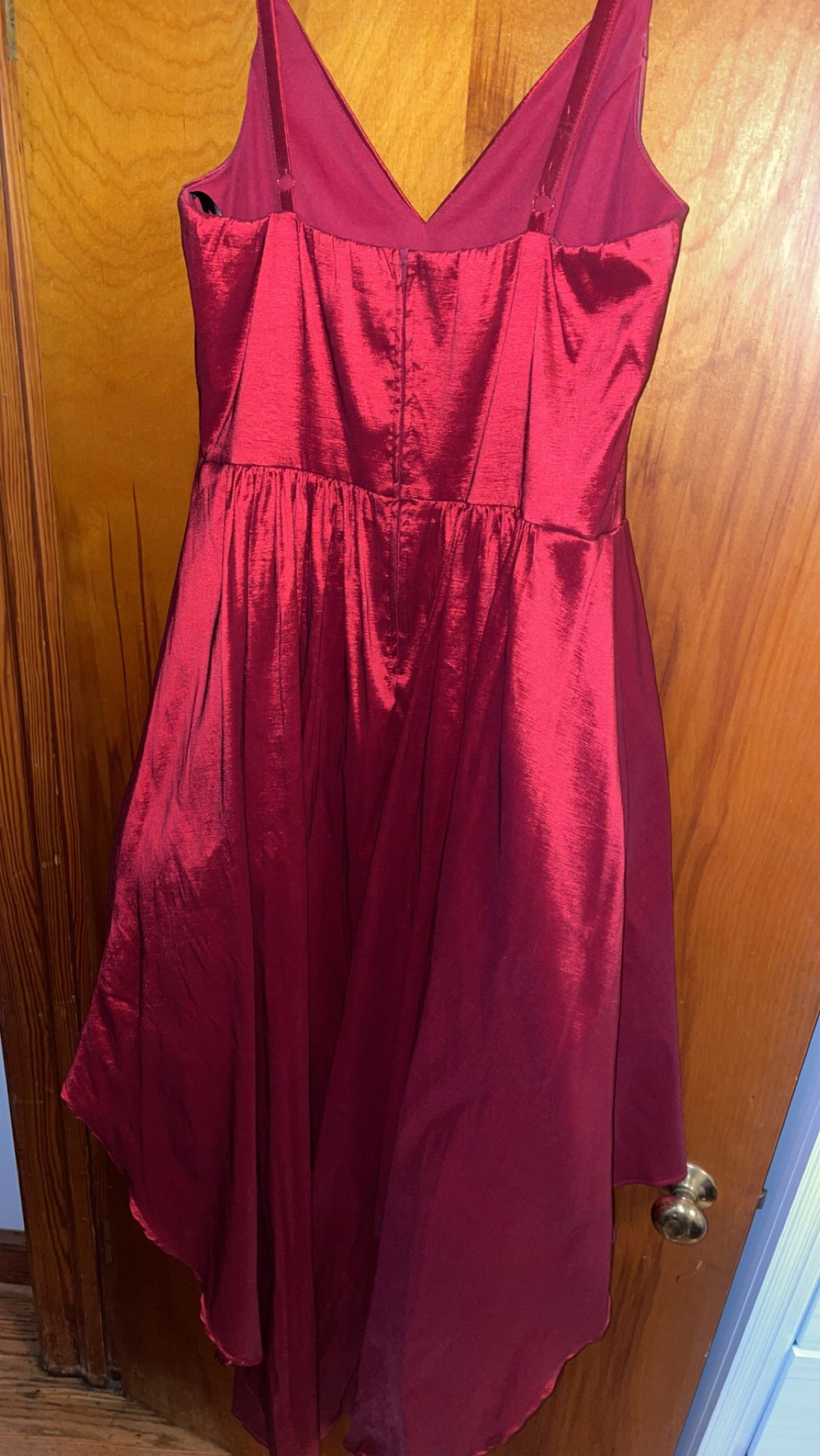 B. Darlin Size 14 Pageant Red A-line Dress on Queenly
