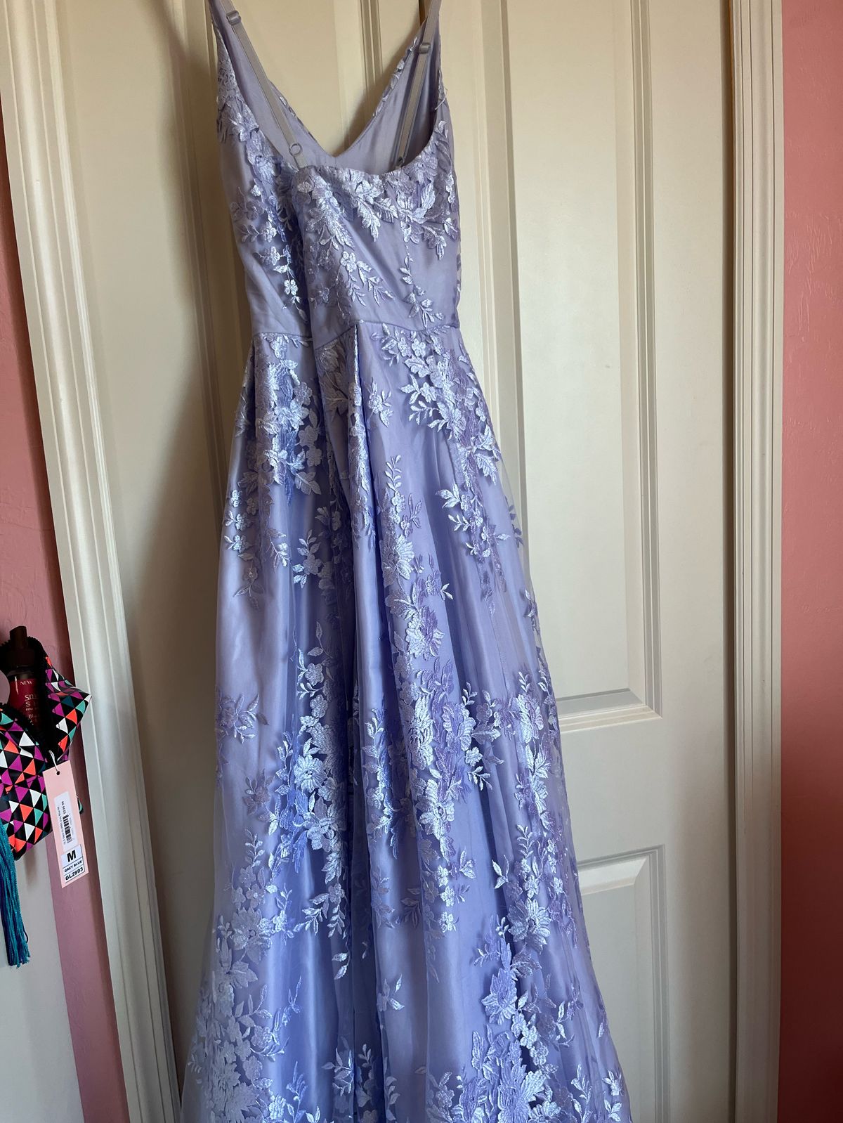 Size 6 Prom Purple Ball Gown on Queenly
