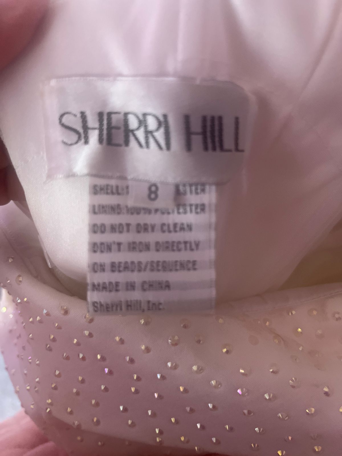 Sherri Hill Size 8 Prom White Mermaid Dress on Queenly