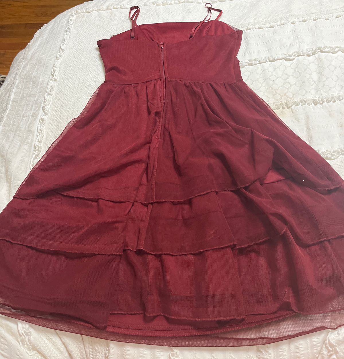 Size XS Red A-line Dress on Queenly
