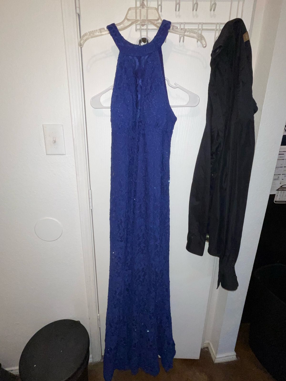 Nightway Size 8 Prom Blue A-line Dress on Queenly