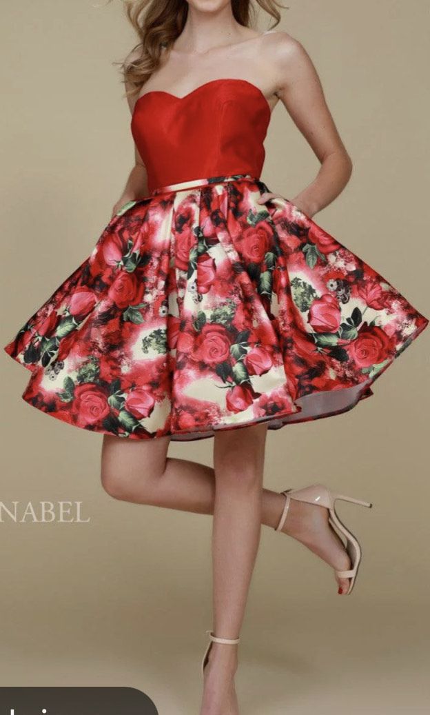 Nox Anabel Size XS Red Cocktail Dress on Queenly