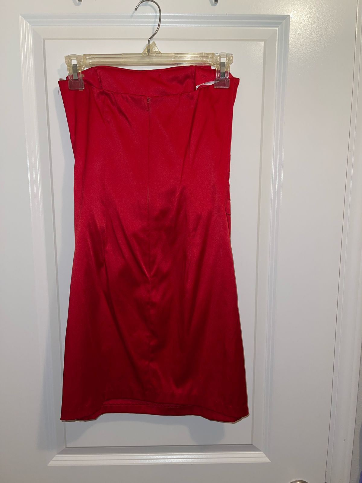 Jessica McClintock Size 2 Prom Red Cocktail Dress on Queenly