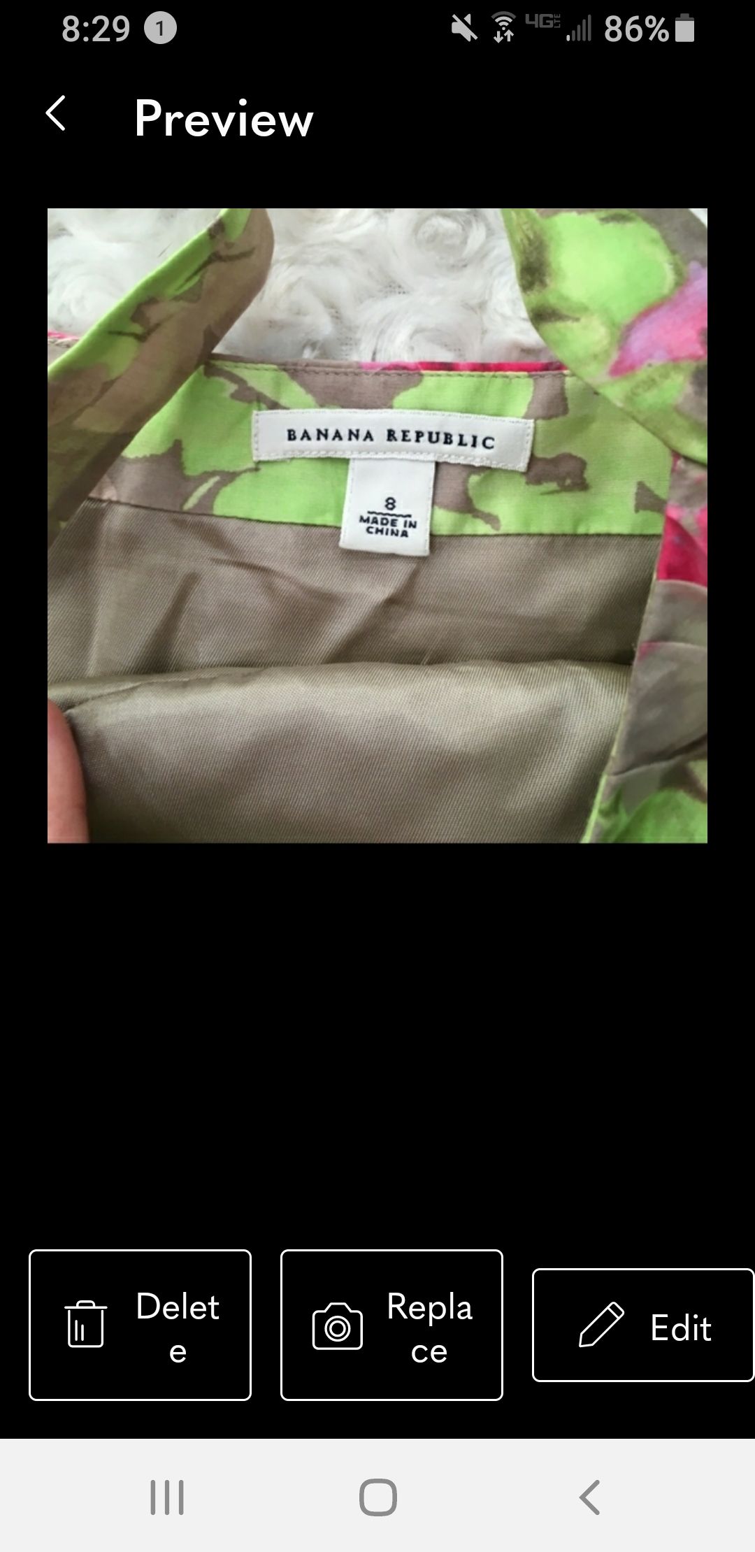 Banana Republic  Size 8 Satin Green A-line Dress on Queenly