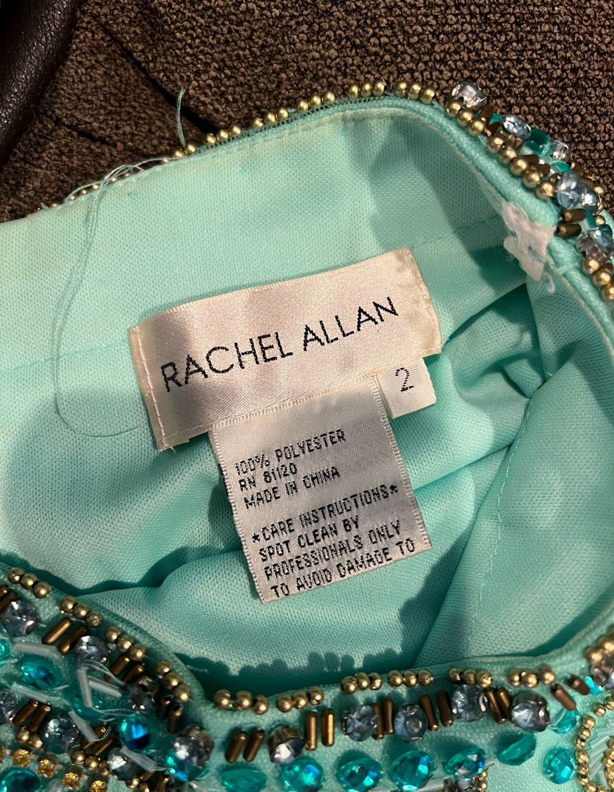 Rachel Allan Size 2 Prom Multicolor Mermaid Dress on Queenly