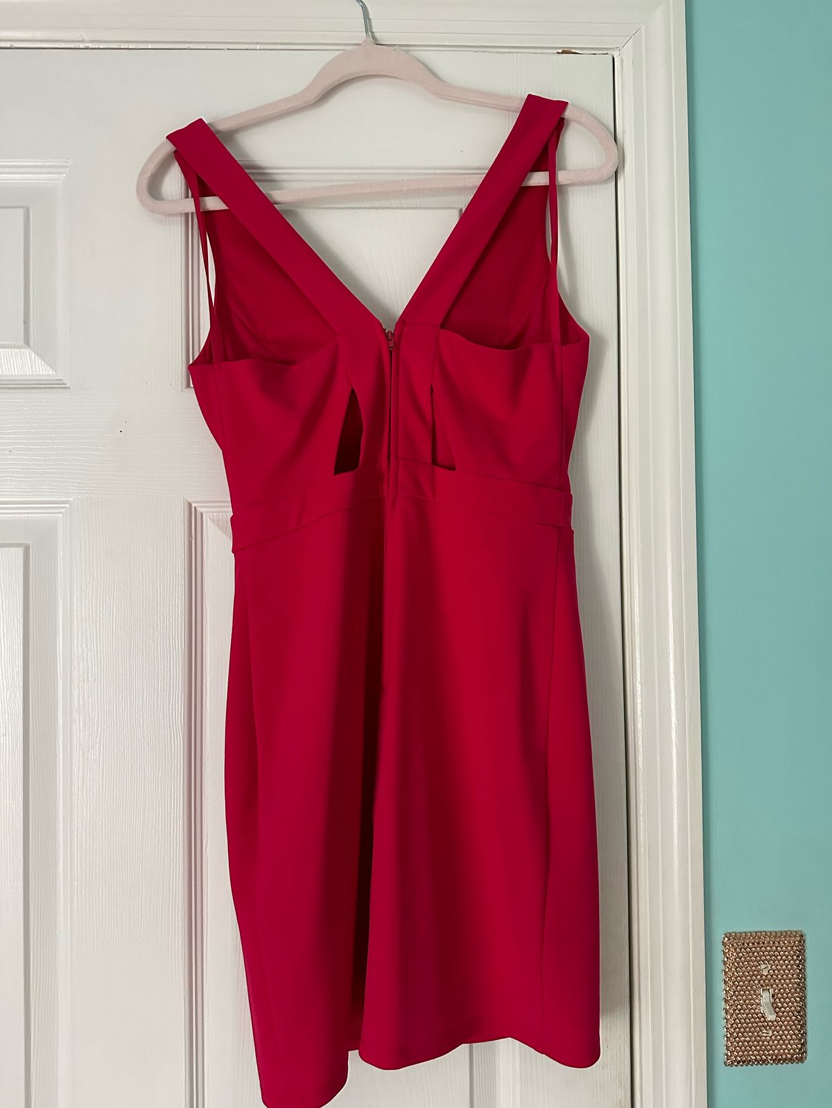 Lulus Size 6 Homecoming Hot Pink Cocktail Dress on Queenly
