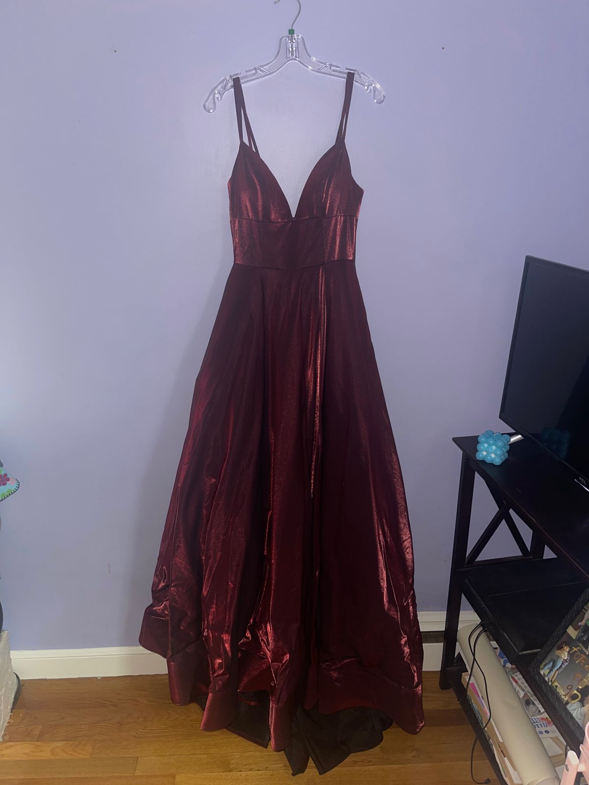 Sherri Hill Size 10 Prom Red Ball Gown on Queenly