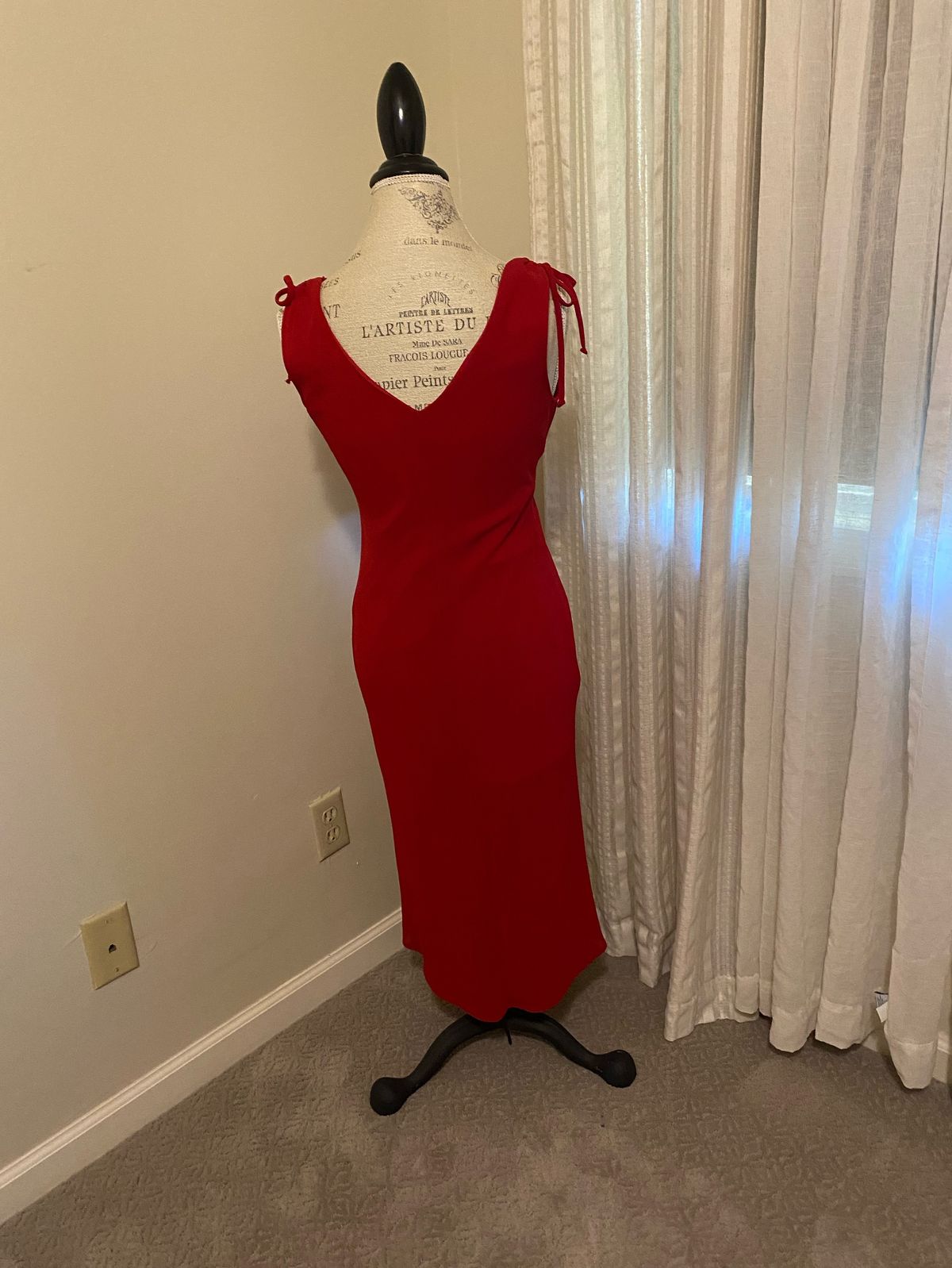 Ruby Rox Size M Prom Red Floor Length Maxi on Queenly